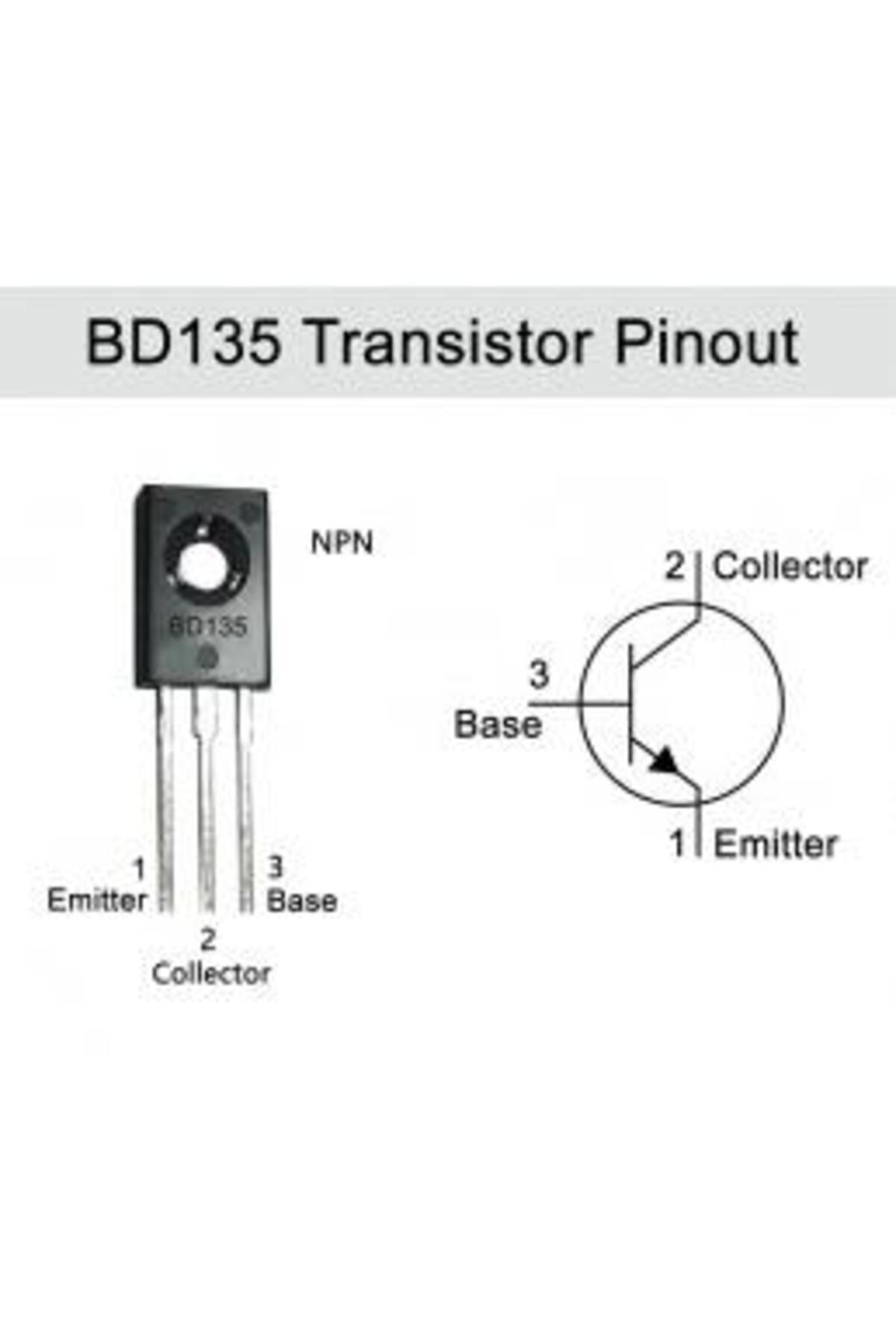 okn teknoloji BD135 TRANSİSTÖR