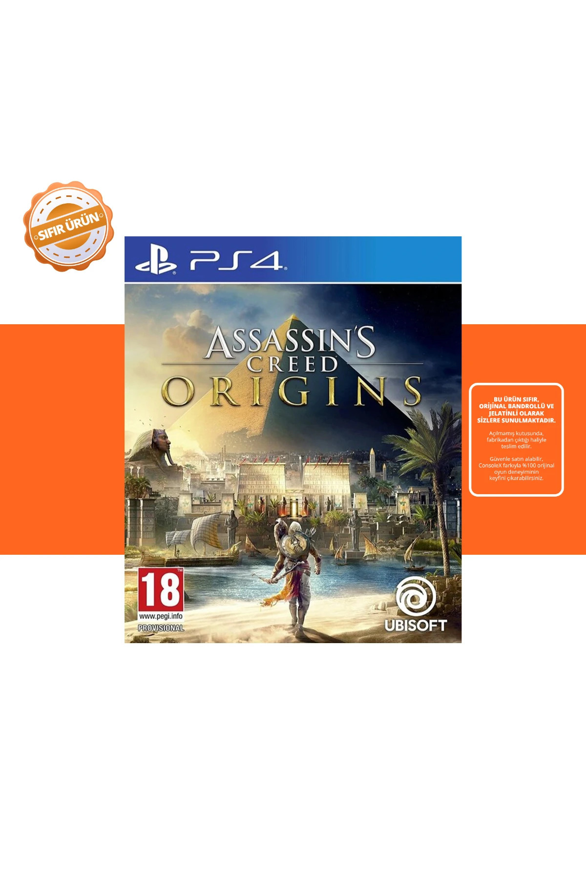 Sony Assassinss Creed Origins - Ps4 Oyun [SIFIR]