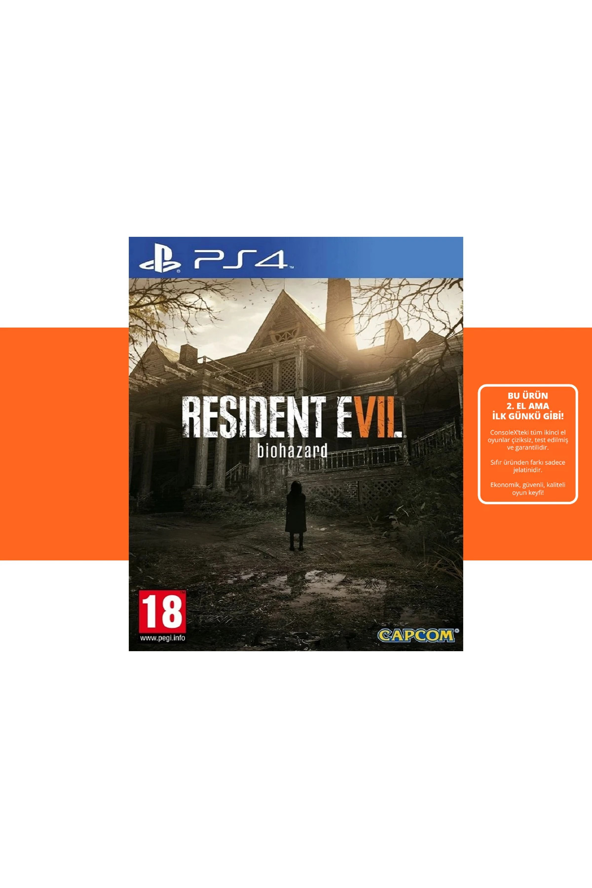 Sony [2.EL] Resident Evil 7 VR - Ps4 Oyun