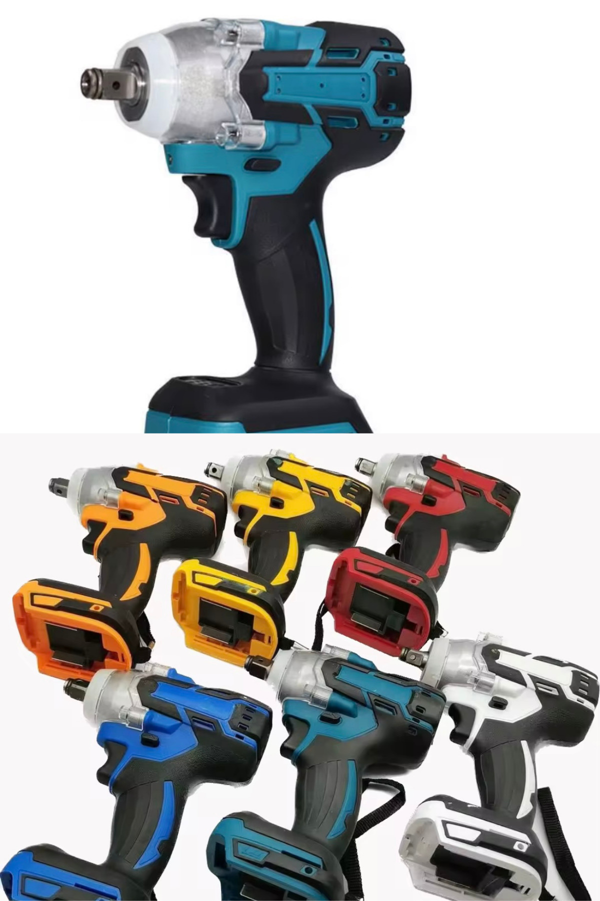 HAMMERKRAFT 450 Nm Torklu Kömüsrsüz Motor Solo Gövde Somun Sökme Sıkma Torklu Matkap ( Bataryasızdır)