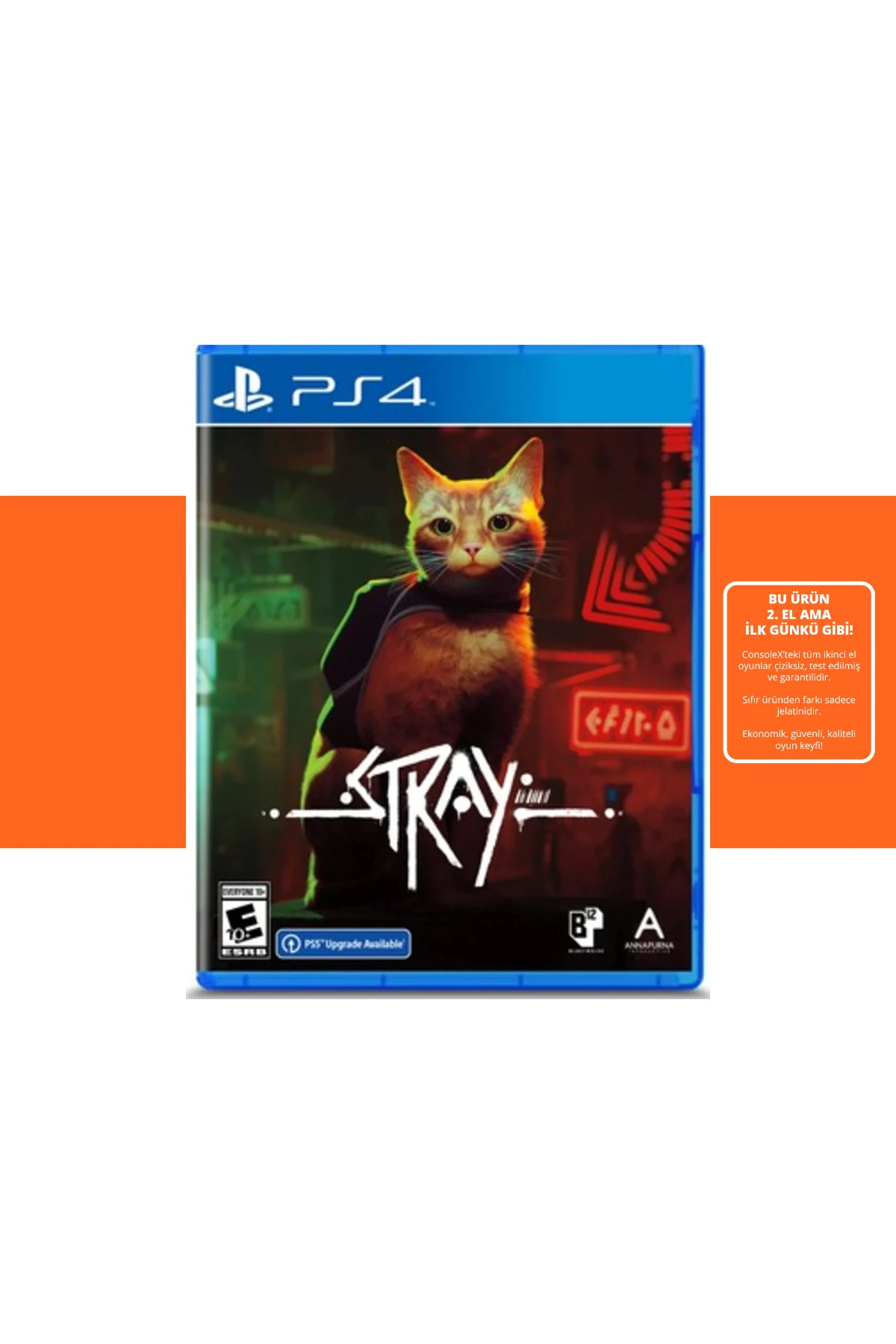 ANNAPURNA INTERACTIVE [2.EL] Stray - Ps4 Oyun