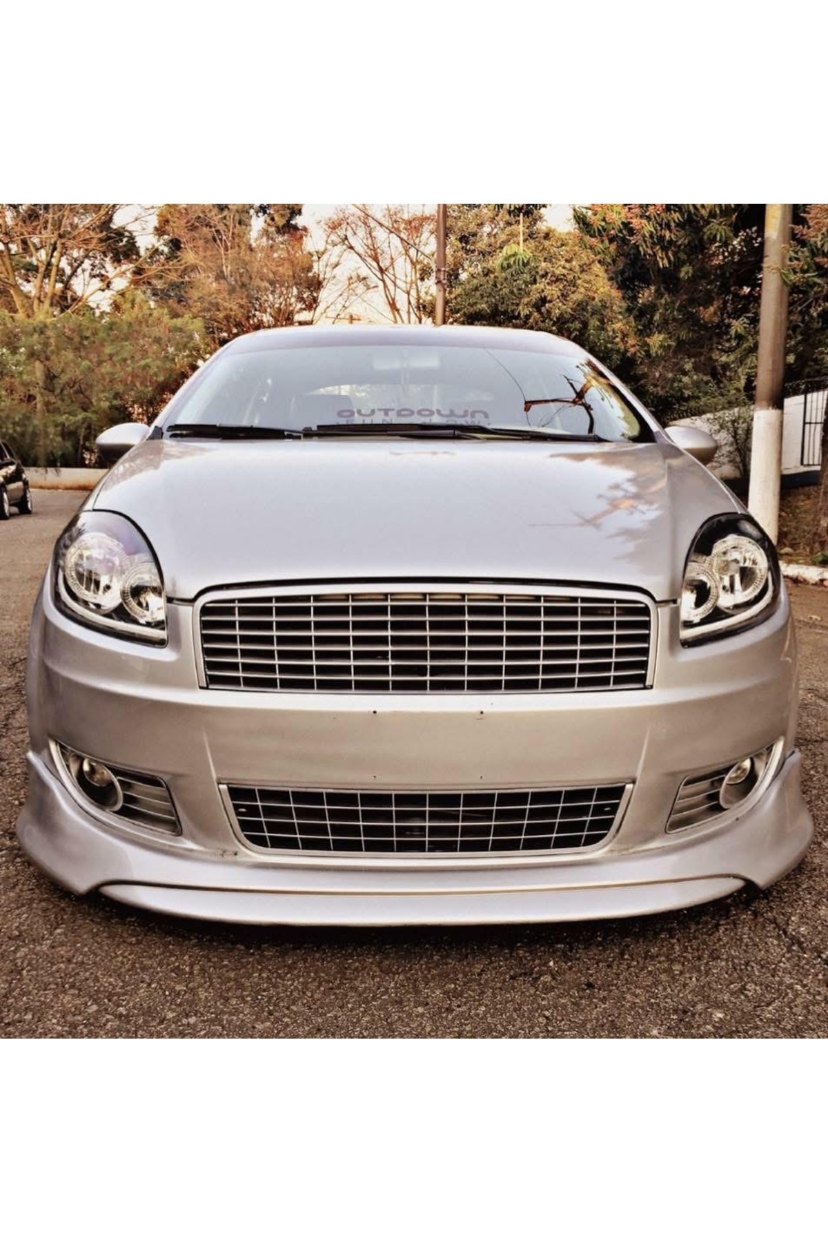 Aysimoto Dizayn Fiat Linea Uyumlu Ön Tampon Eki