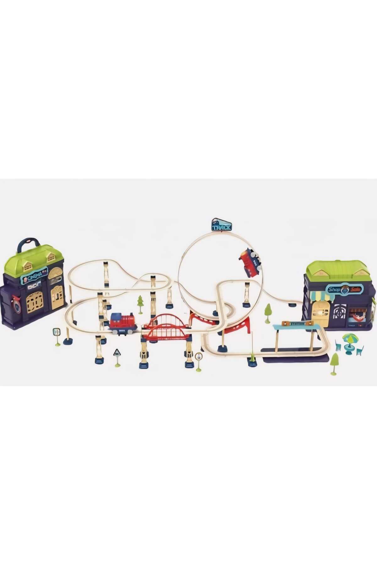 Daily Bazaar Track CITY Tren SETİ 147 Parça Oyun SETİ - Fiyatı