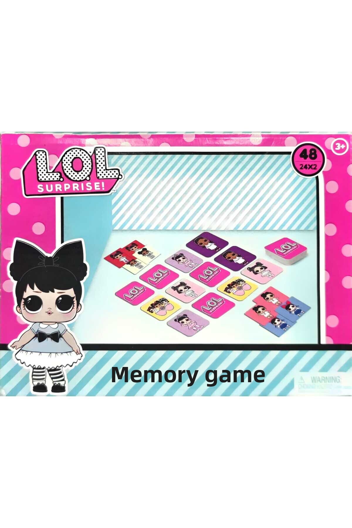 Cs Toys لعبة الذاكرة LOL 24X2 = 48- ترينديول