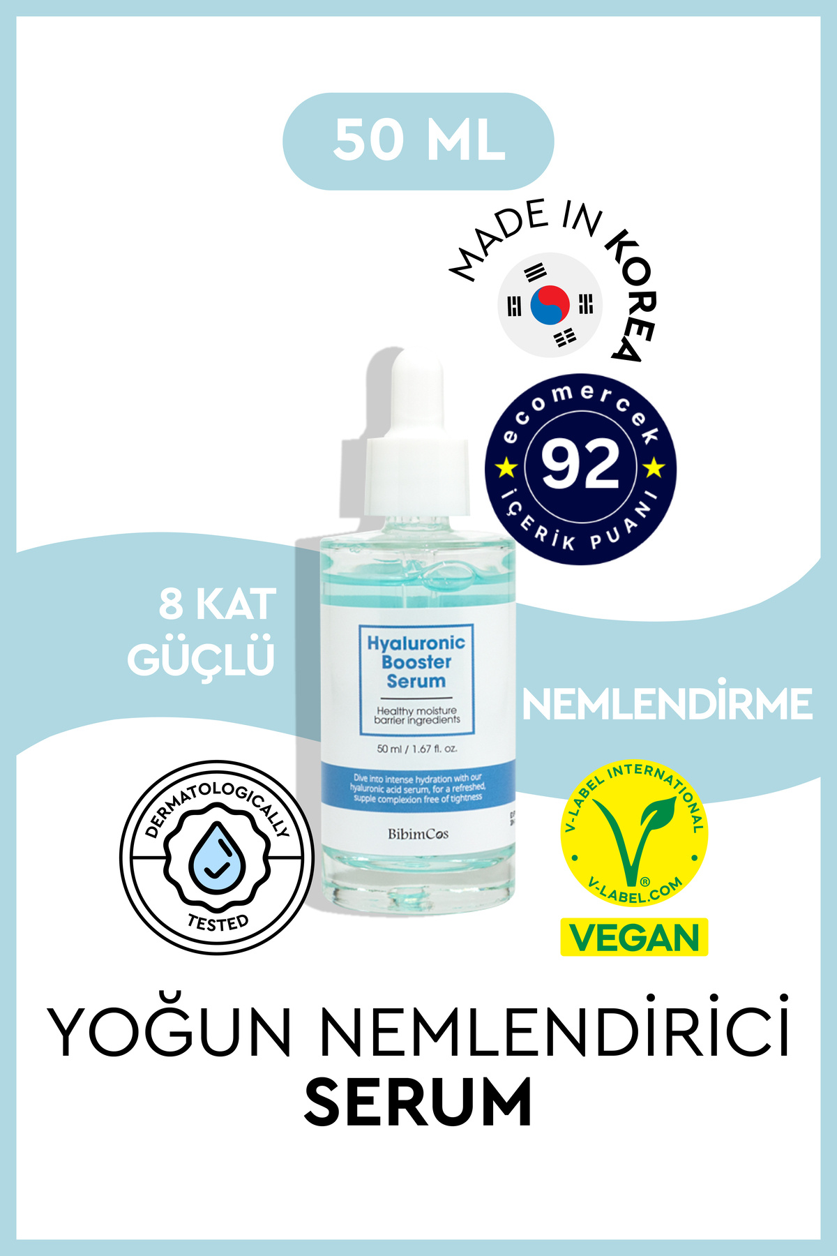 Bibimcos Hyaluronic Booster Serum 50ml