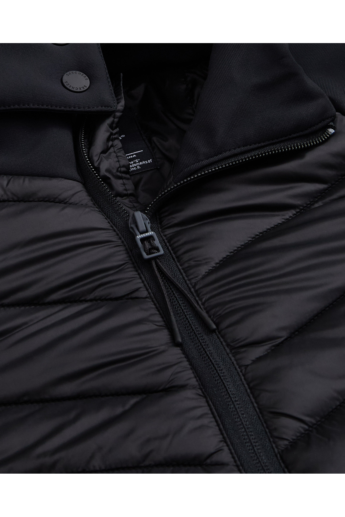 Skechers  W Outerwear Padded Jacket Kadın Siyah Mont S242042-001 - Görsel 3