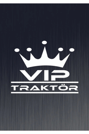 Genel Markalar Vıp Tractor Folyo Sticker