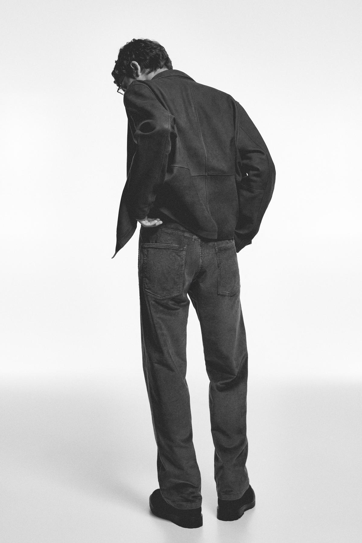 ماسیمو دوتی شلوار جین مخمل کبریتی با فیت راحت