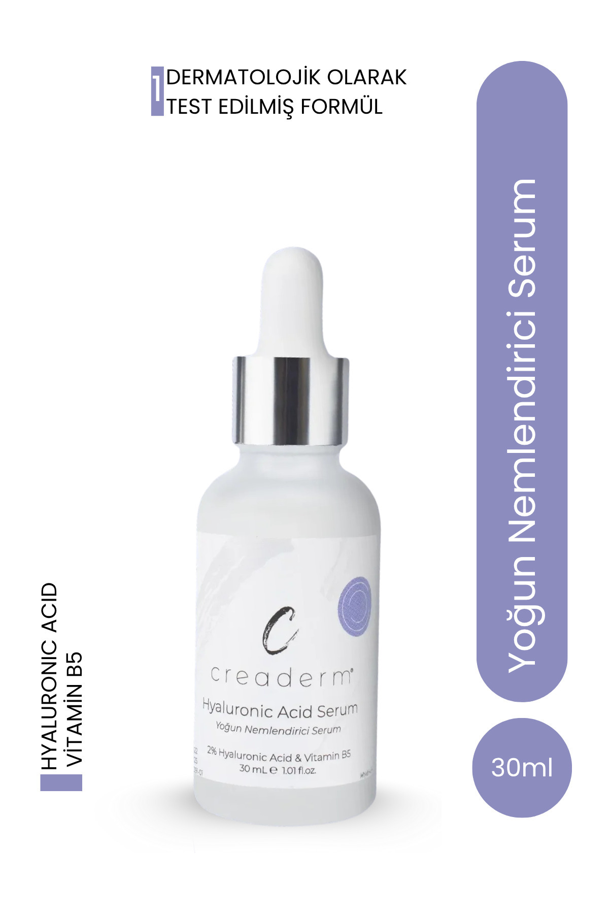 Yoğun Nemlendirici Serum (2% Hyaluronicacid& Vitamin B5)