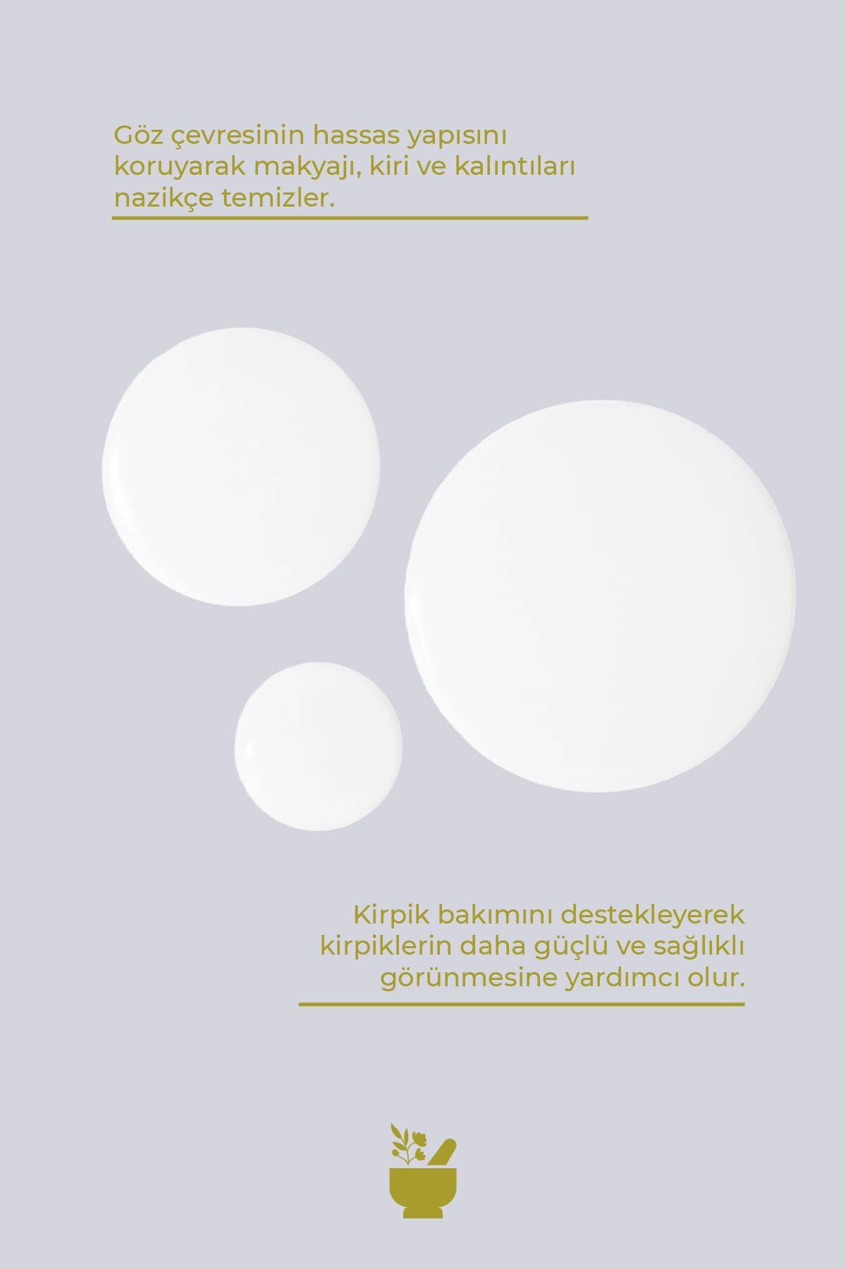 Day-to-day Micellar Eye Makeup Remover - Kirpik Besleyici Göz Makyaj Temizleyici Misel Su 200 ml — 8699292993156 — تصویر 3 از 4