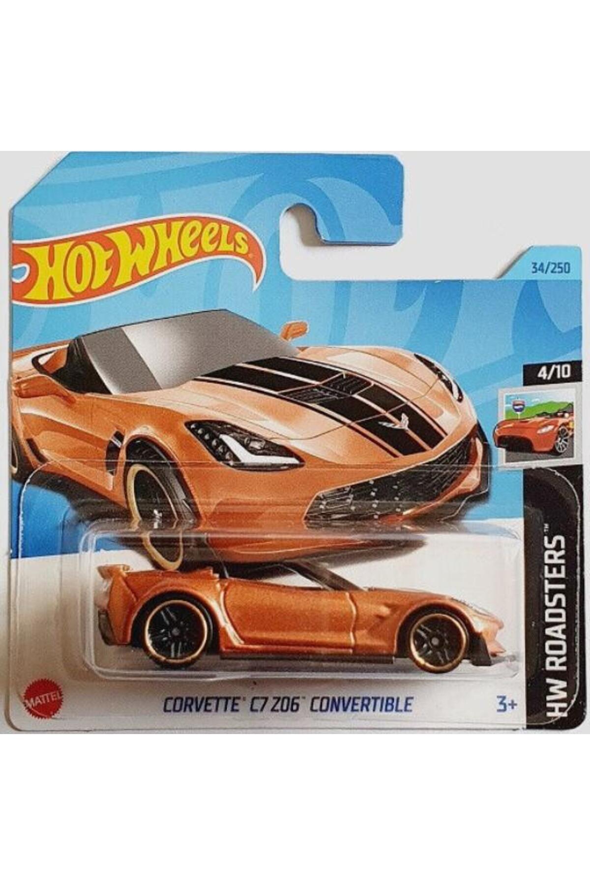 HOT WHEELS Tekli Arabalar Corvette C7 Z06 Convertible HKK10