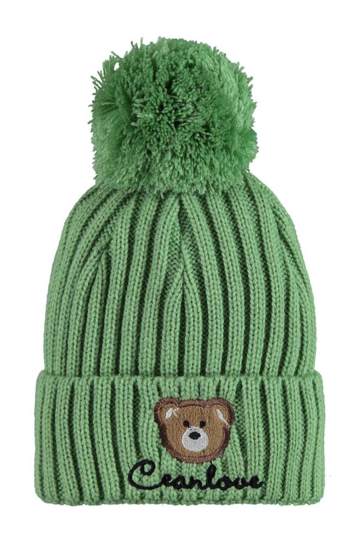 سیویل بیبی کلاه بافتنی خرسی پسرانه - سبز استاندارد سیویل بیبی کلاه بافتنی خرسی پسرانه - سبز استاندارد