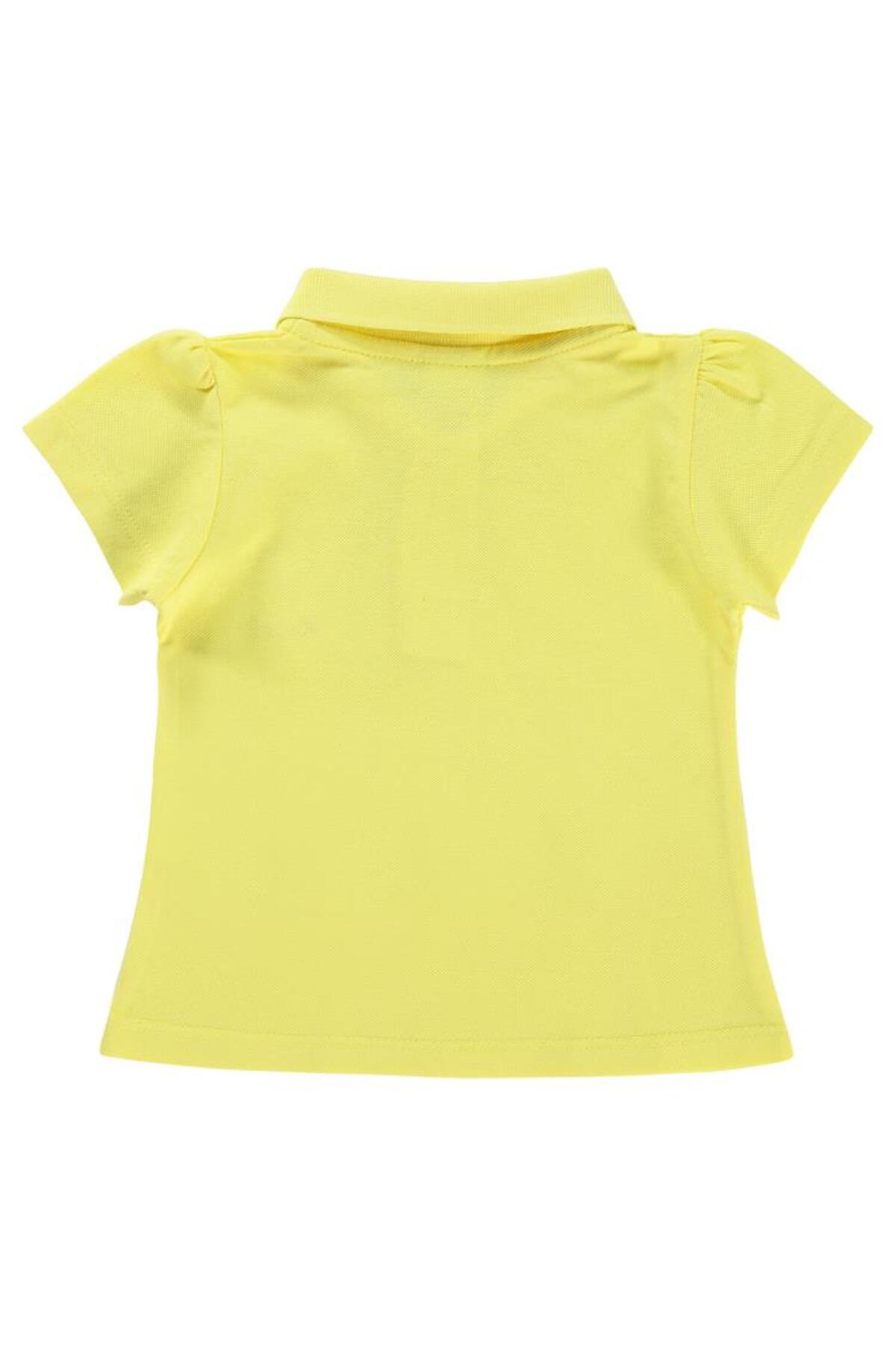 سیویل بیبی تی‌شرت گلدوزی شده طرح دیزی مناسب برای ۶ تا ۱۸ ماه - زرد، ۱۲ تا ۱۸ ماه