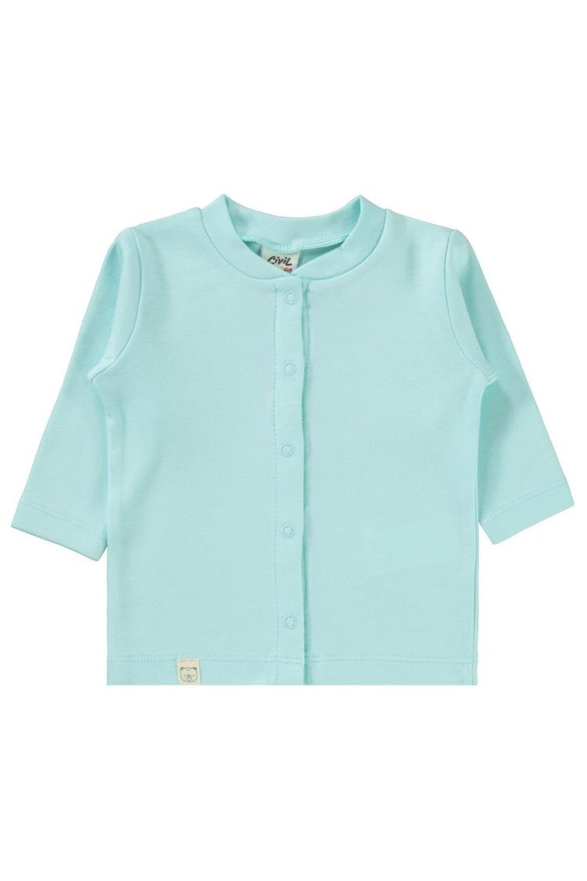 سیویل بیبی ست لباس خواب نوزادی پسرانه ۱ تا ۶ ماهه طرح نعنایی سیویل بیبی ست لباس خواب نوزادی پسرانه ۱ تا ۶ ماهه طرح نعنایی