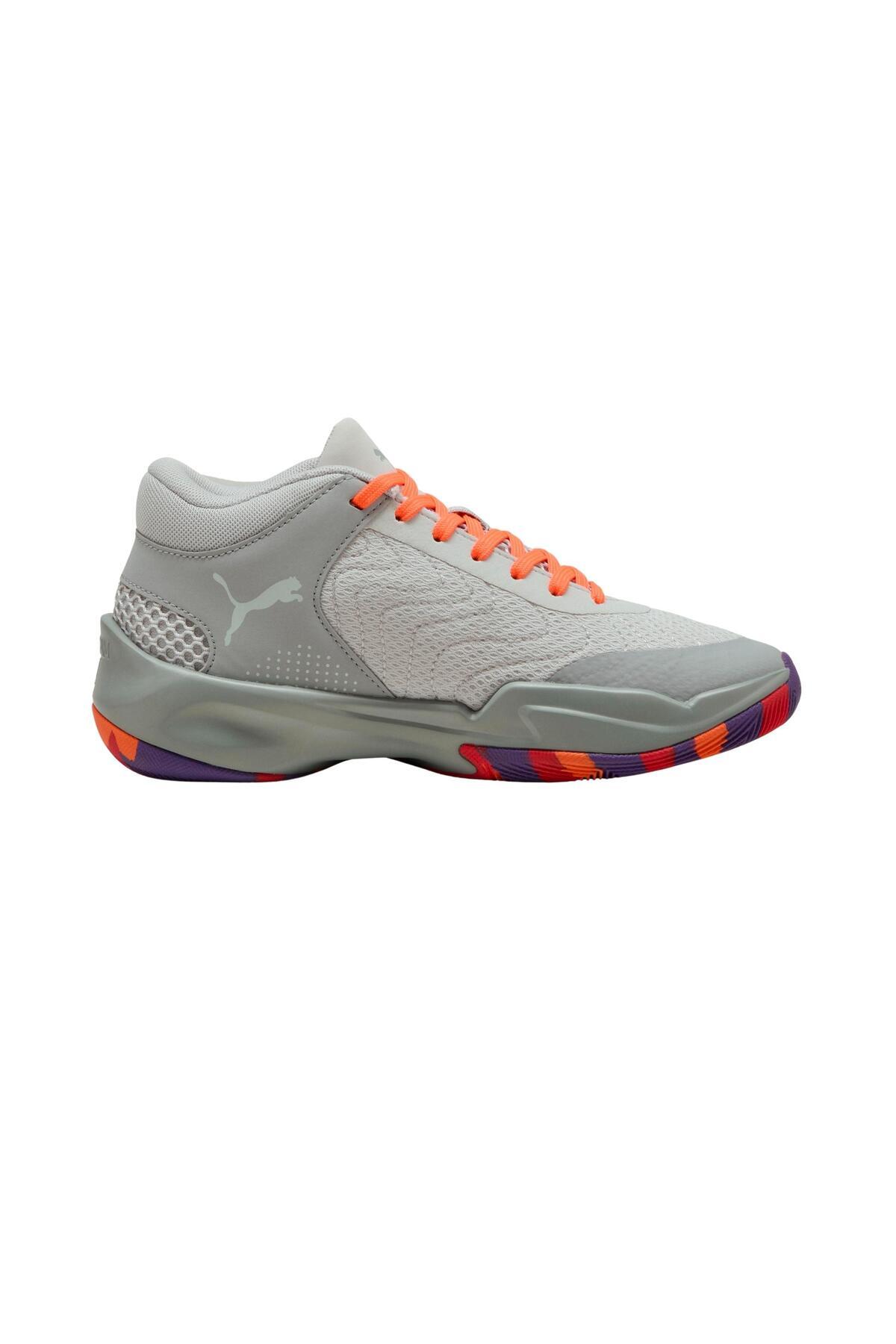Puma Court Pro 2 Marble Jr Unisex Genç Basketbol Ayakkabı