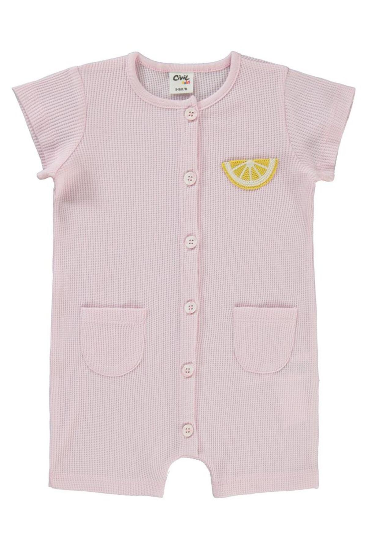 سیویل بیبی سرهمی ۶ تا ۱۸ ماه به همراه لوازم جانبی موبایل - صورتی ۱۲ تا ۱۸ ماه