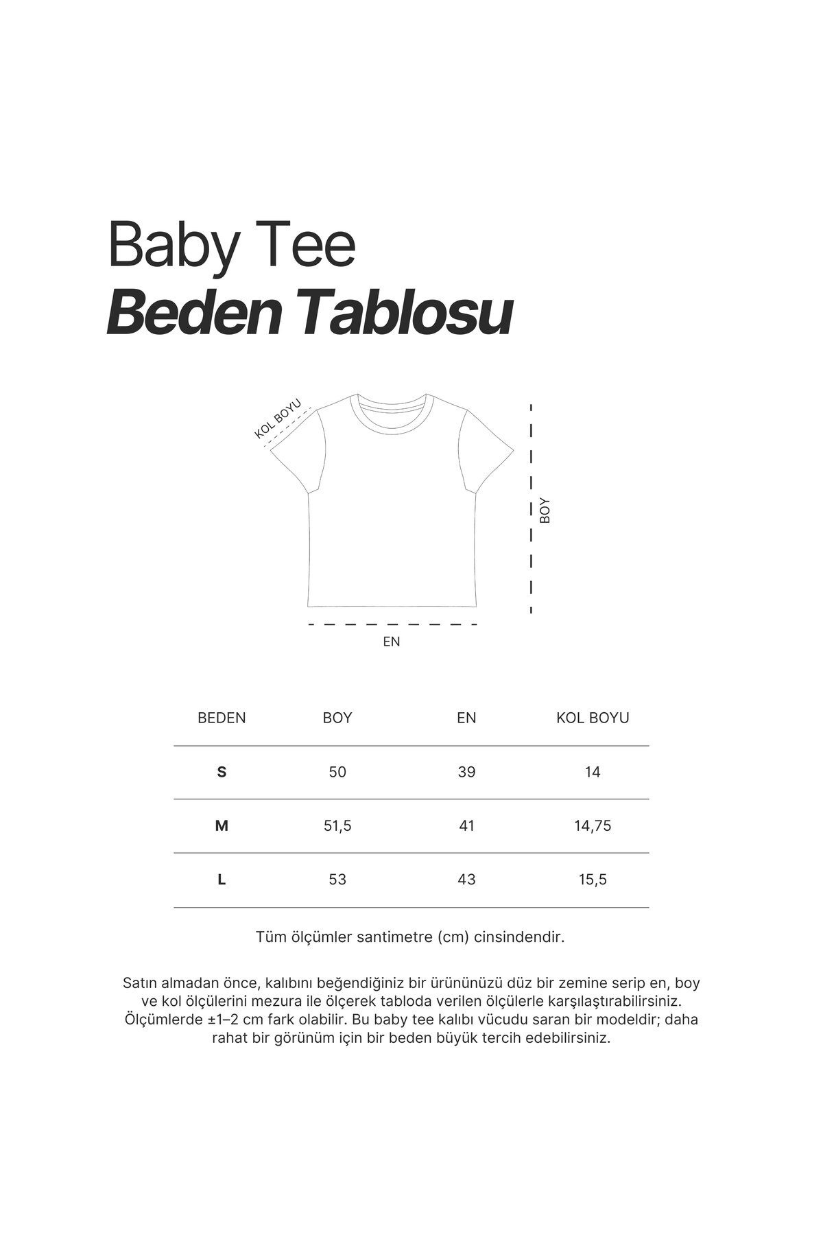 lethestudios  Can't Care Baskılı Baby Tee Crop Top - Görsel 2