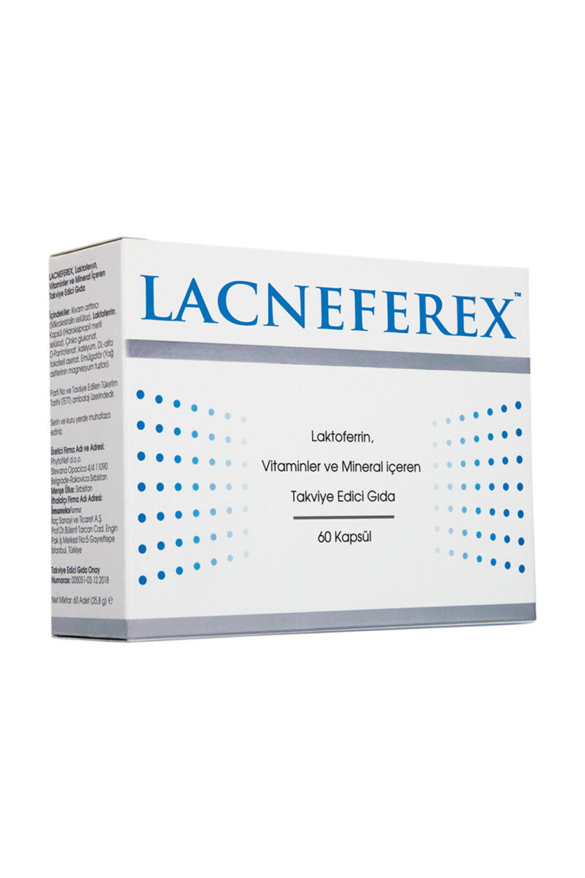 Imuneks Lacneferex 60 Kapsül - (SKT: 10/2025)