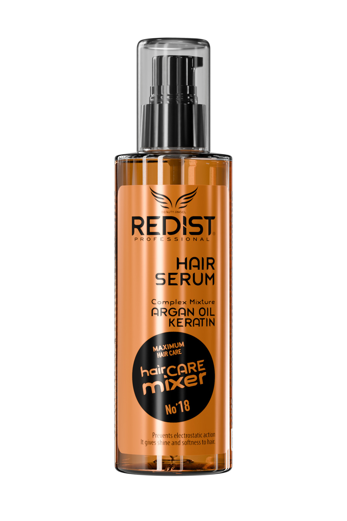 Redist Argan & Keratin Saç Serumu – Onarıcı Ve Güçlendirici Bakım -Vegan 125 ml