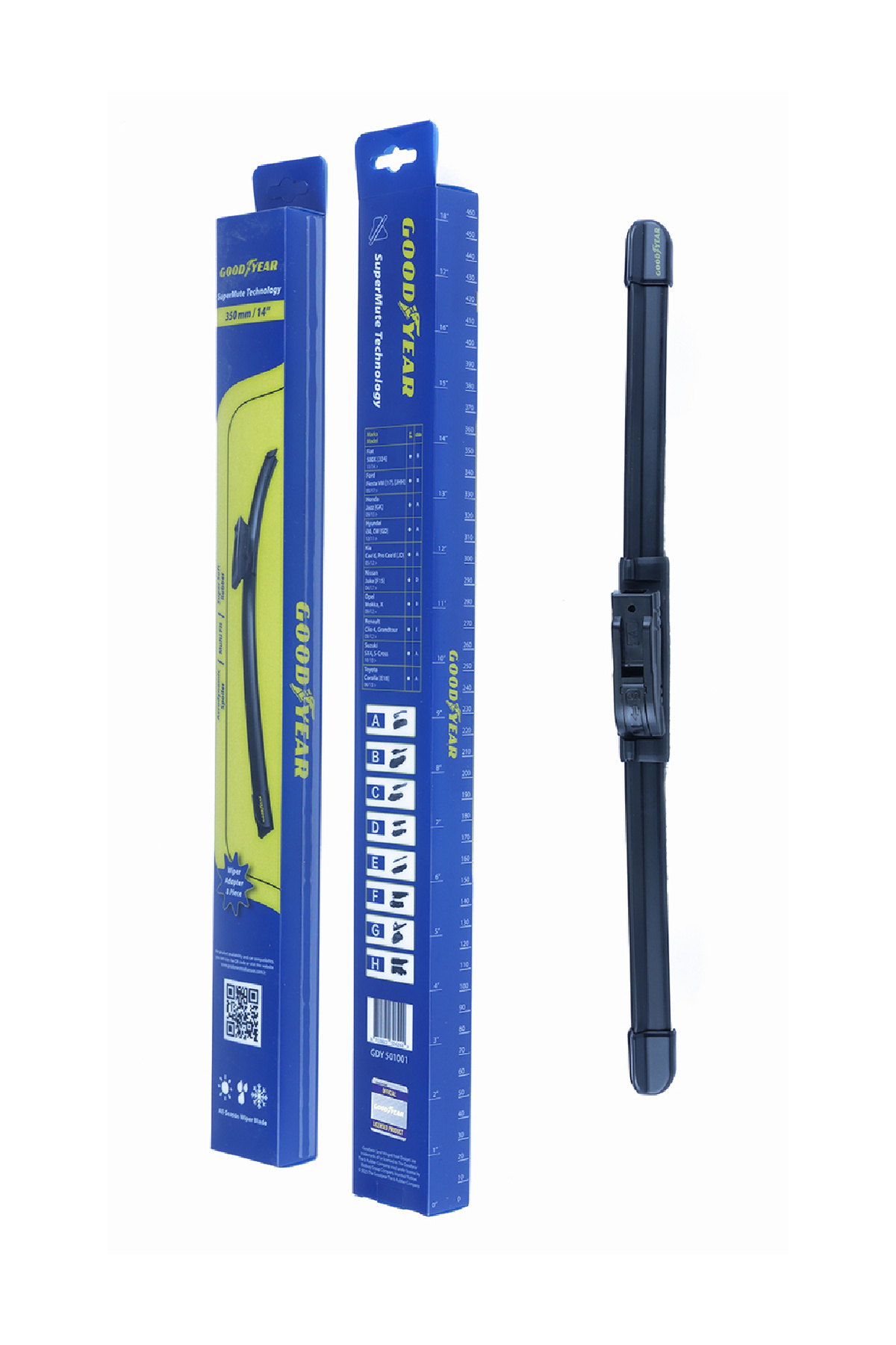 Goodyear SUPERMUTE TECHNOLOGY ÖN TEK MUZ SİLECEK 18 (450MM)