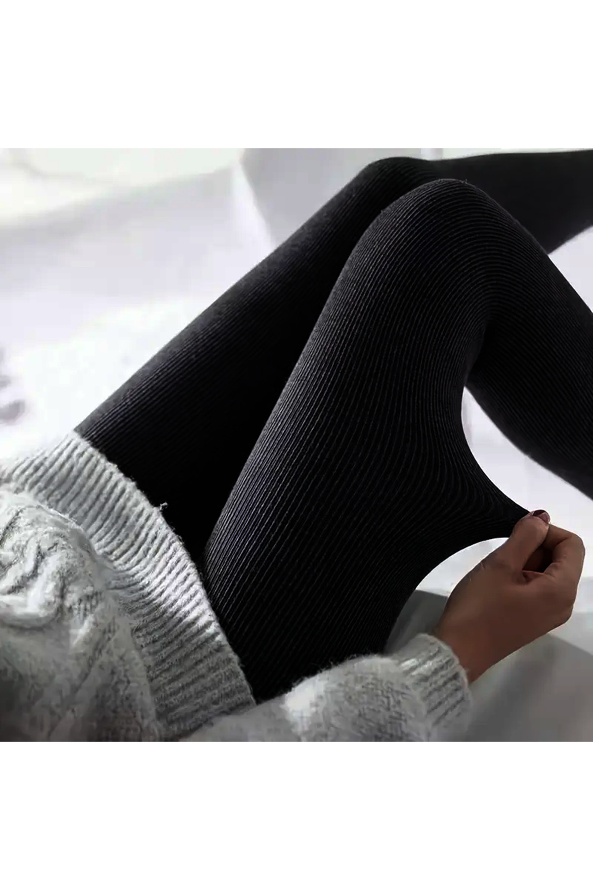AKSU ÇORAP Unisex Kışlık Termal Tayt görsel 2
