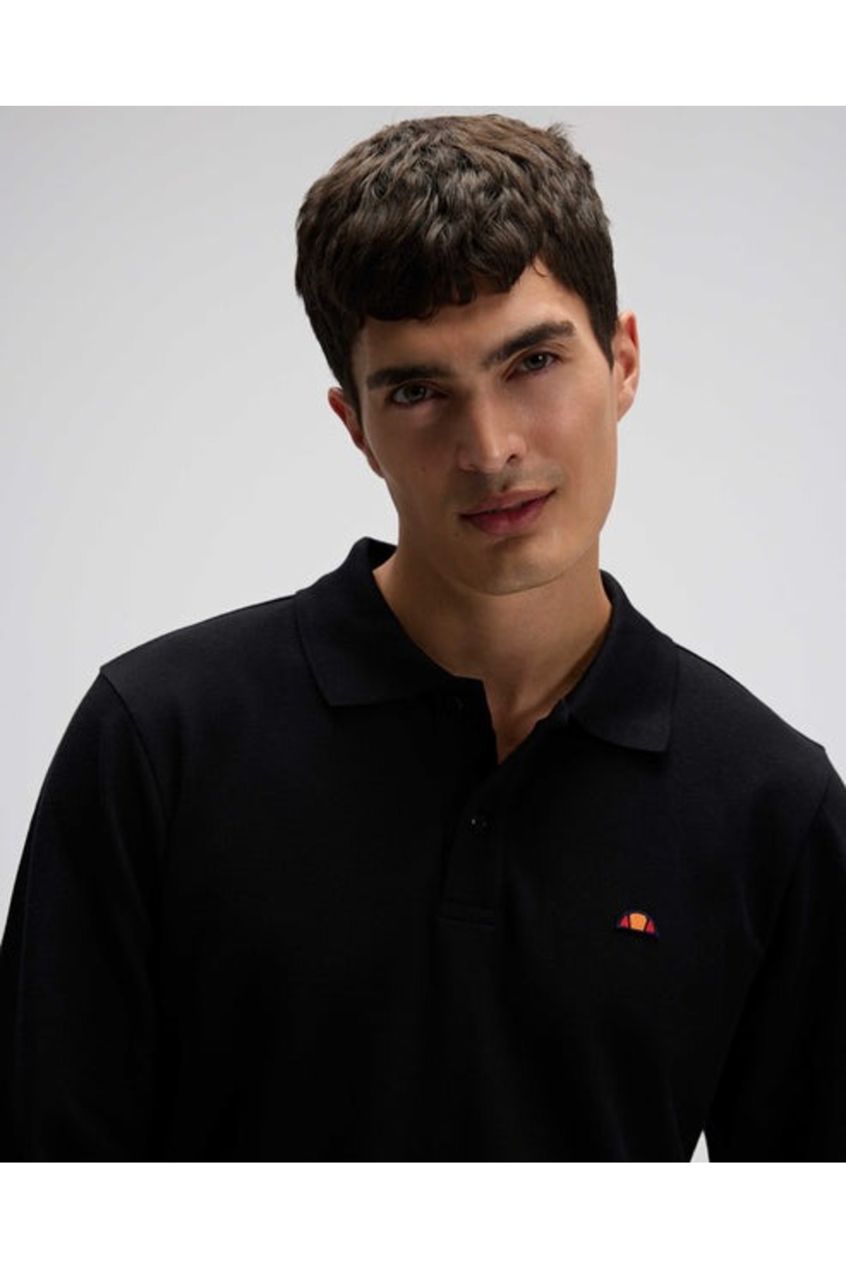 Ellesse Erkek Polo Sweatshirt EM582-BK görsel 2