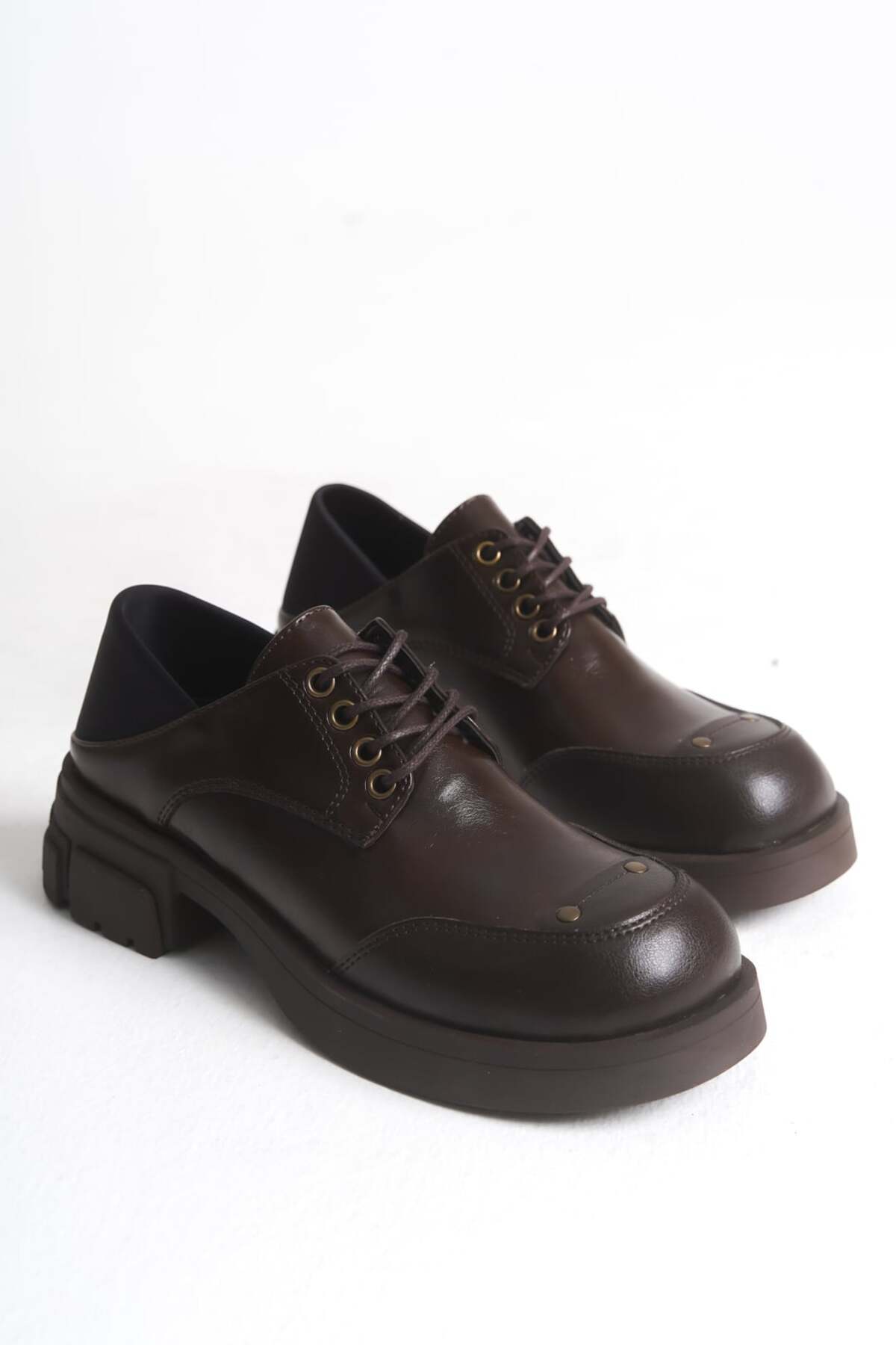 CHALL Kadın Bağcıklı Loafer Ayakkabı