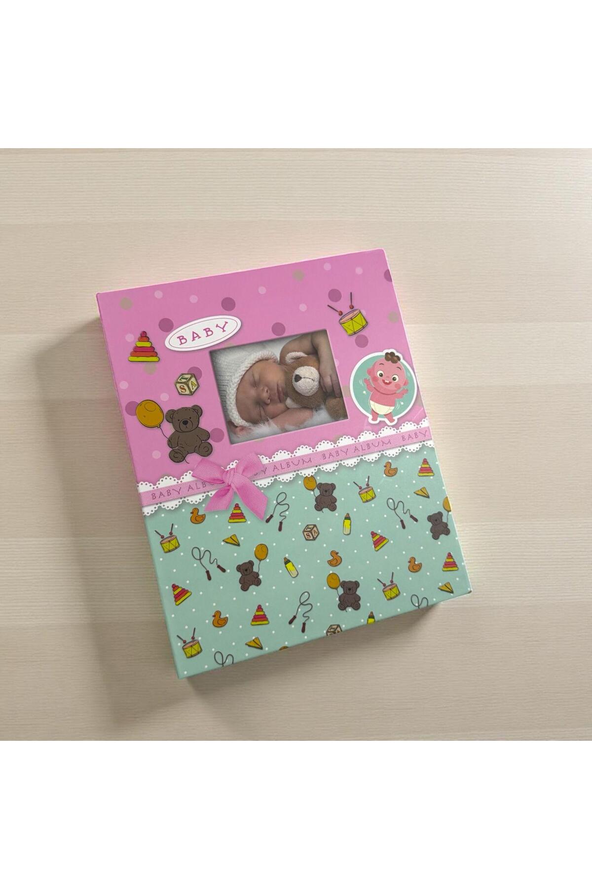 asel sanat 2 ADET PEMBE 10X15CM 200'LÜK BEBEK ALBÜMÜ - Bebek Albümü - Toplam 200 Fotoğraf(PENCERESİZ) fotoğrafı 4 (önizleme)