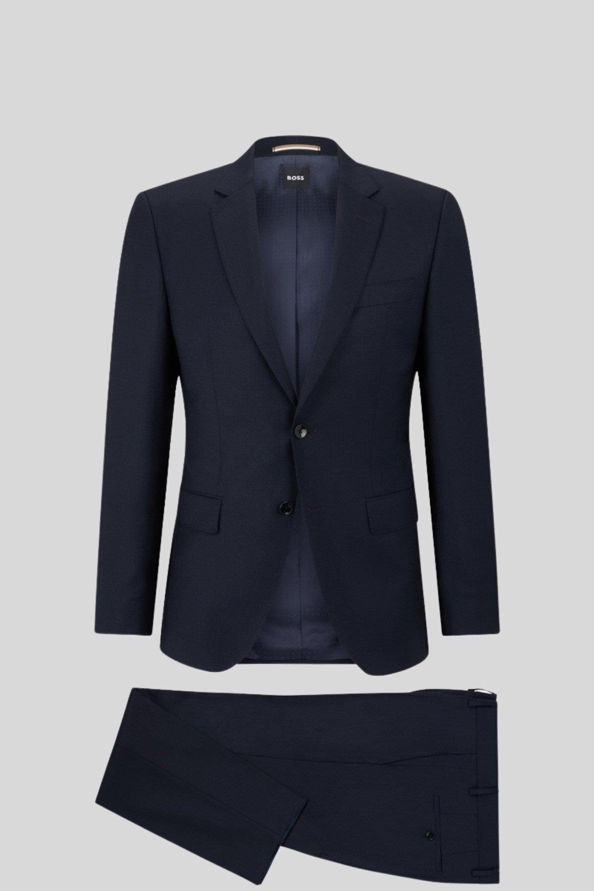 باس کت و شلوار مردانه H-Huge سرمه‌ای