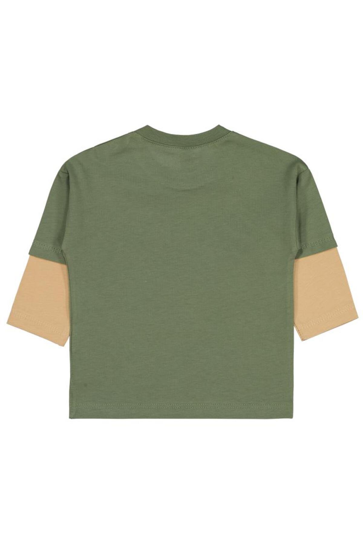 سیویل بیبی سویشرت طرح دایناسور مناسب برای ۶ تا ۱۸ ماه - خاکی ۱۲ تا ۱۸ ماه سیویل بیبی سویشرت طرح دایناسور مناسب برای ۶ تا ۱۸ ماه - خاکی ۱۲ تا ۱۸ ماه