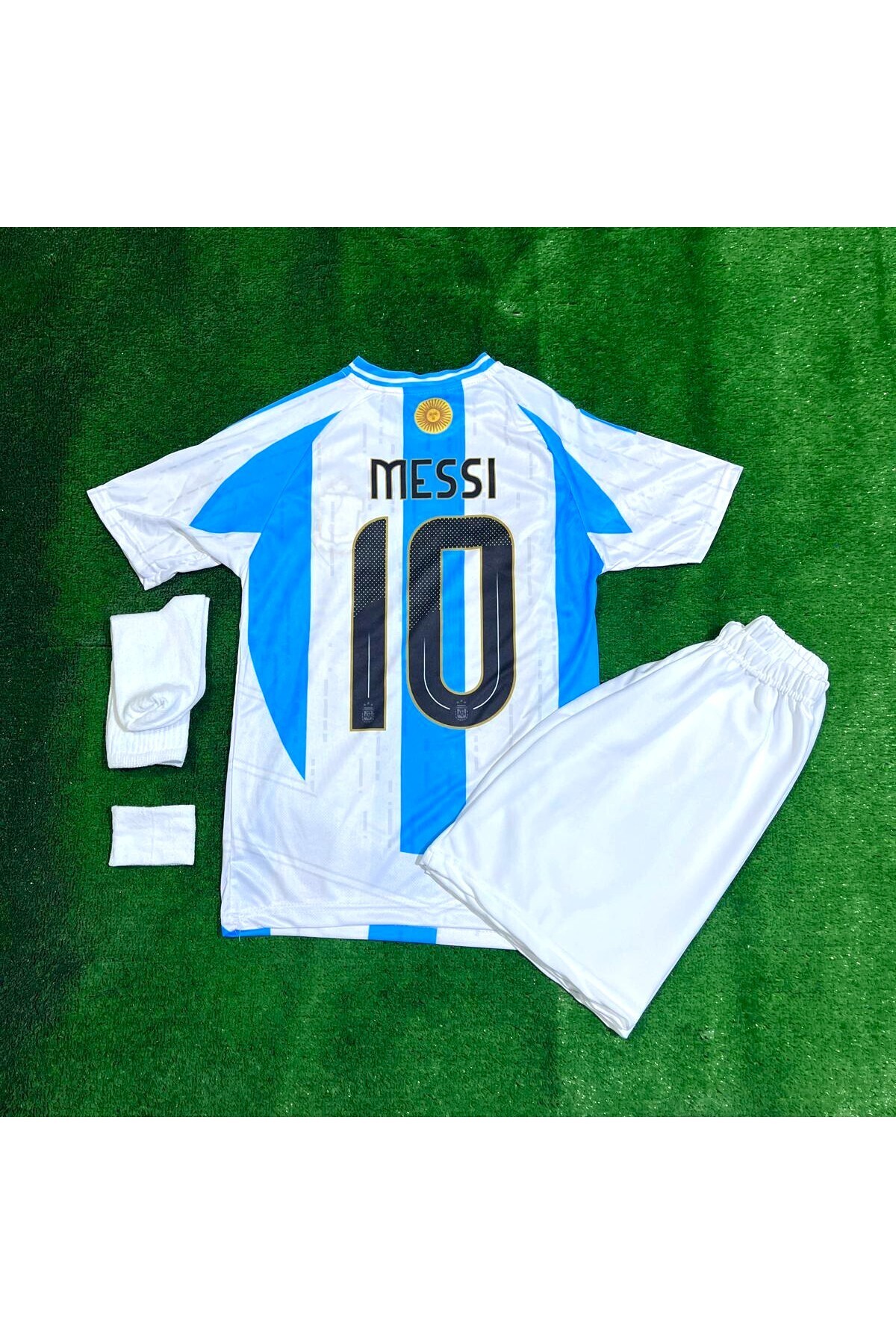 BRIGHTBLUE ARJANTİN MESSİ FORMASI DÜNYA KUPASI 4 LÜ SET