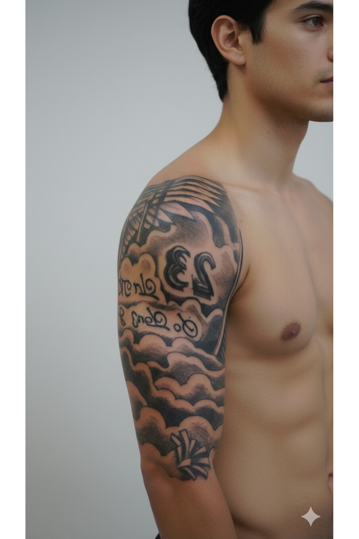 Glapzen Sanatsal Kol Dövmesi Geçici Dövme – Modern, Suya Dayanıklı ve Orta Boy Tasarım