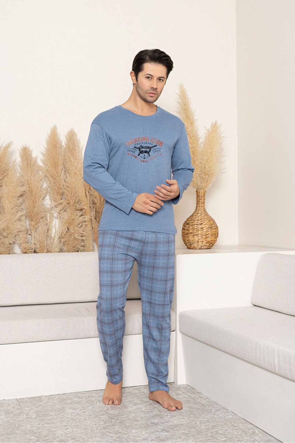 Sude HOMEWEAR Erkek Büyük Beden Pijama