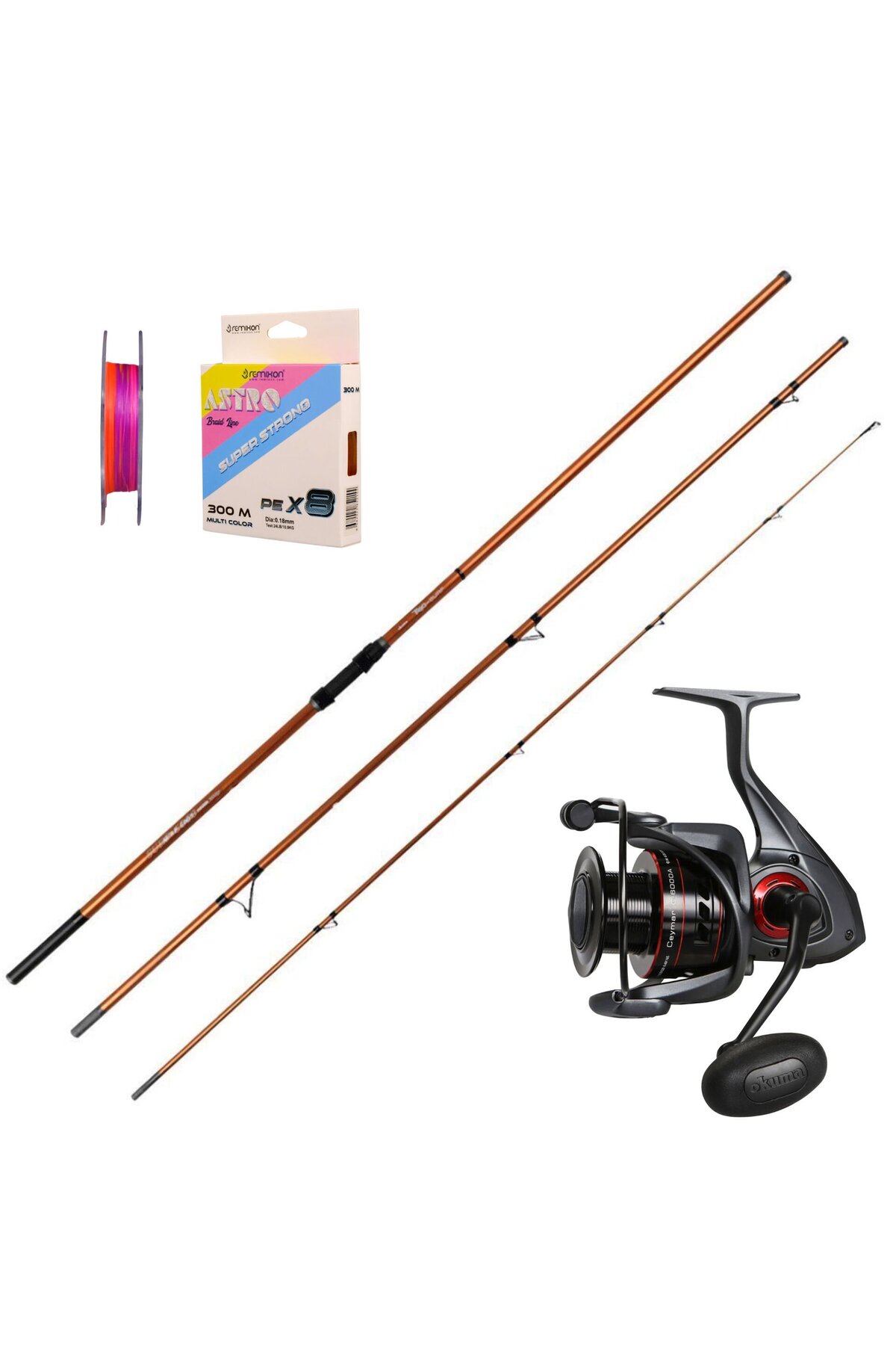 Okuma Ceymar 8000 - Trio Rex 420cm Surf Olta Seti - Fiyatı, Yorumları