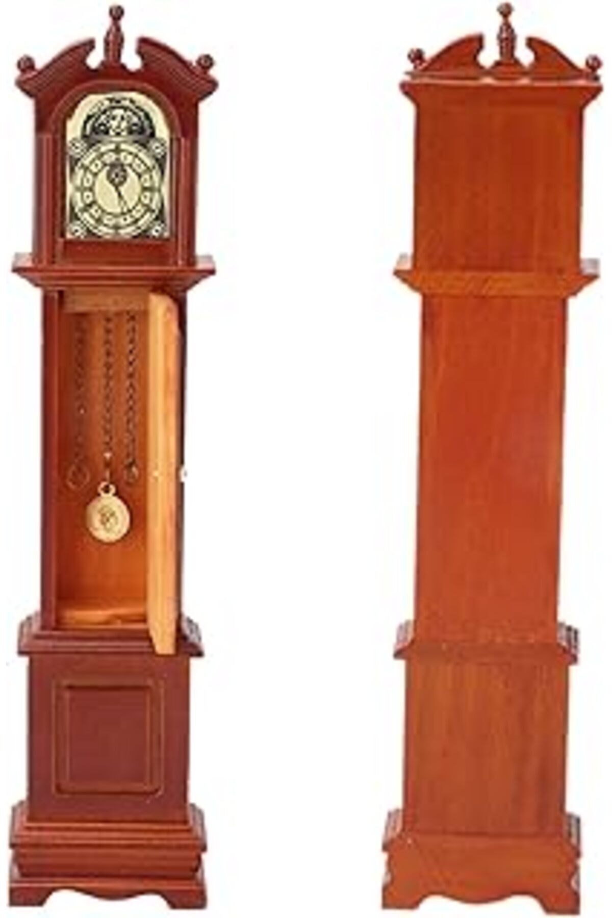 Roses Store Mini Vintage Oyuncak Bebek Evi Saati, Minyatür Ayaklı Saat, Oyuncak Bebek Evi Için Dekoratif, Yemek