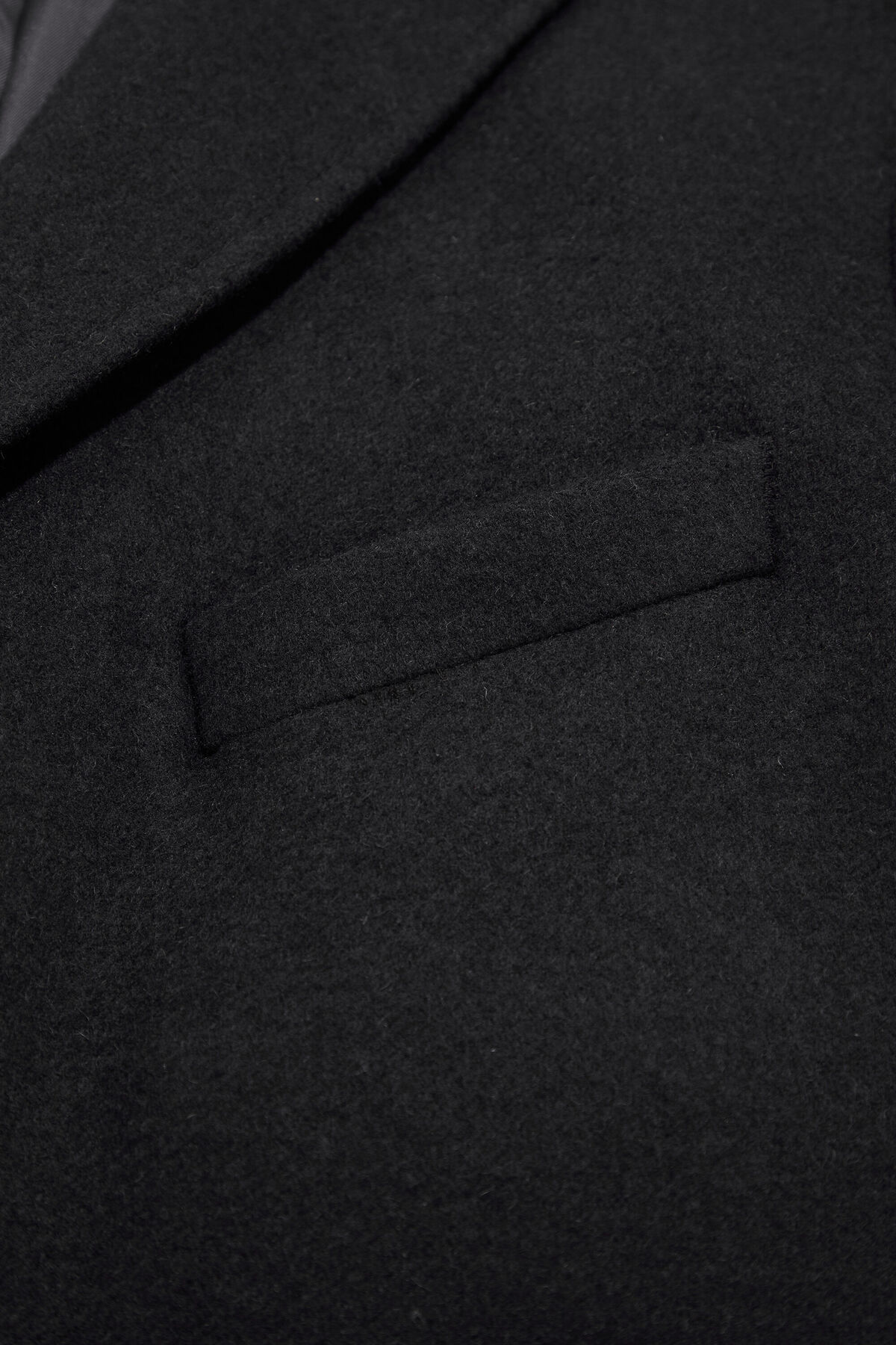 W Collection  SİYAH PALTO - Görsel 4