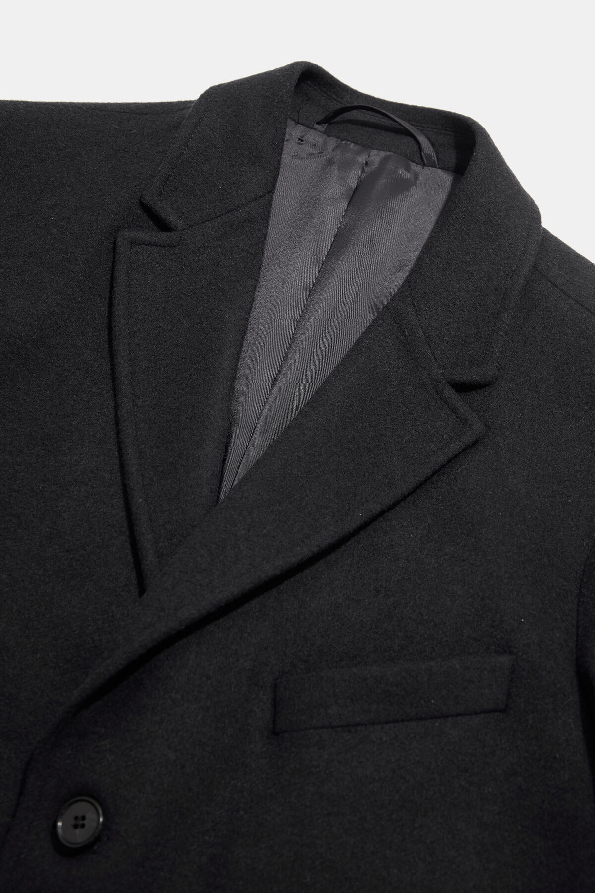 W Collection  SİYAH PALTO - Görsel 3