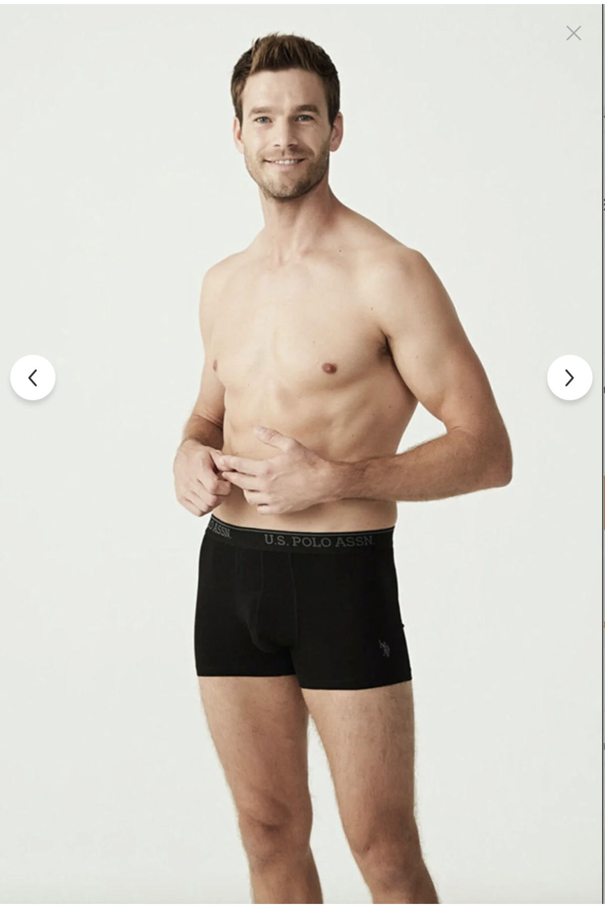 باکسر مردانه راسته فاق نرمال | یو ای پولو U.S. Polo Assn. 80TRE-1-3RE04 - تصویر 2