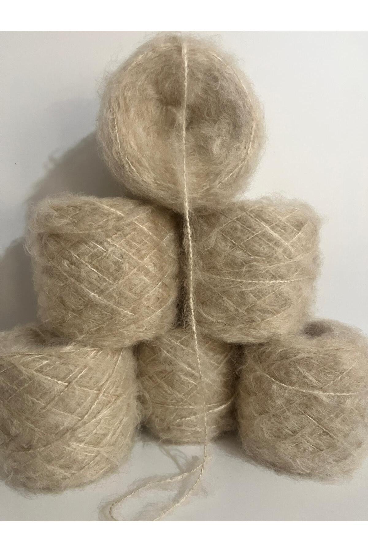 İpek Moher Örgü İpi Kum Beji 100gr