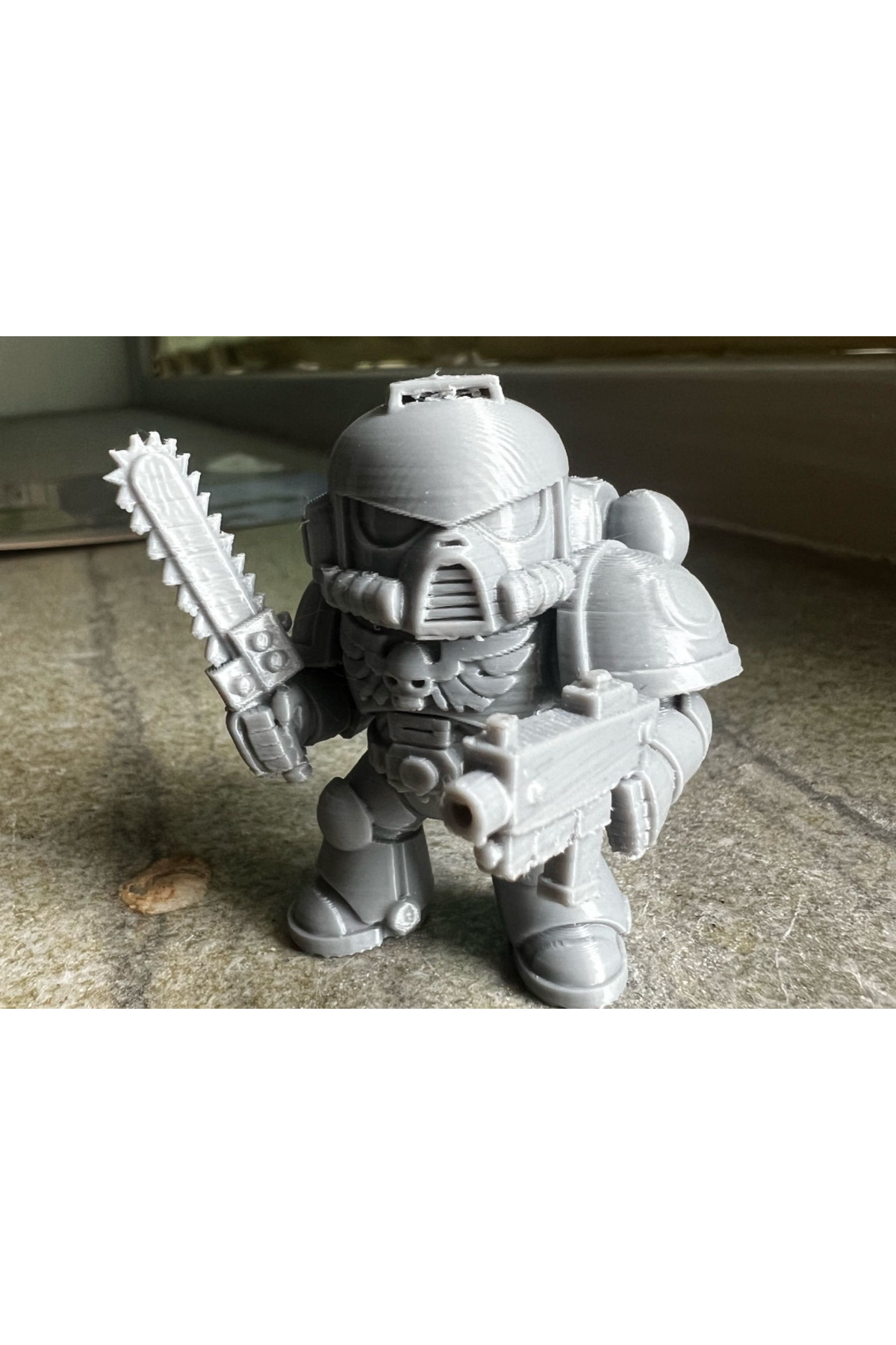 FreshWolf Minik space marin figürü