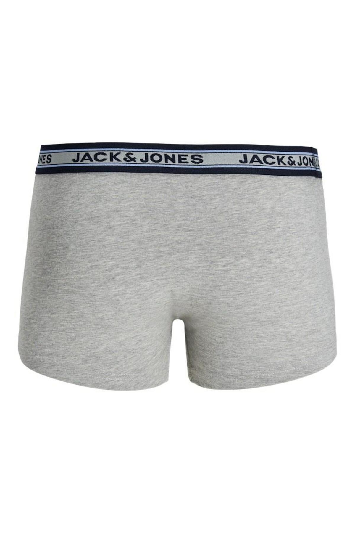 باکسر مردانه راسته فاق نرمال | جک اند جونز Jack & Jones 12189937 - تصویر 3