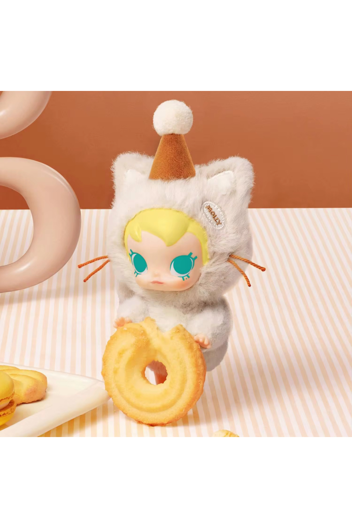 synshop Molly Baby Yeni Labubu Popmart 15cm Peluş Oyuncak Çanta