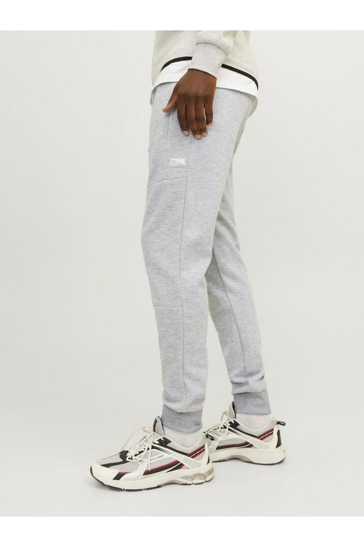 شلوار گرمکن ورزشی مردانه بافتنی فاق نرمال | جک اند جونز Jack & Jones P-zal-antjed-2021-11-160 - تصویر 3