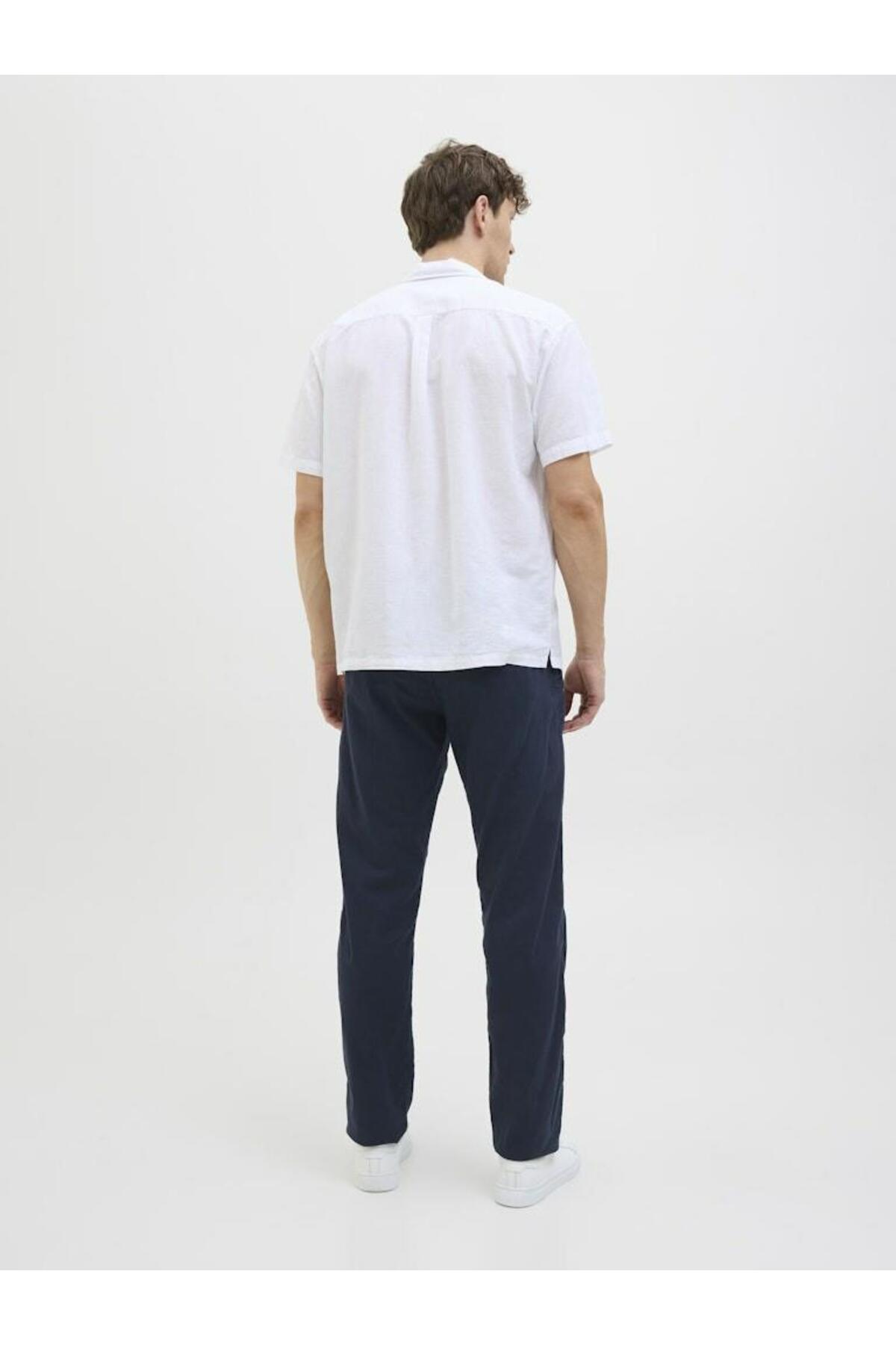 شلوار مردانه راسته فاق نرمال | جک اند جونز Jack & Jones 12274977 - تصویر 4