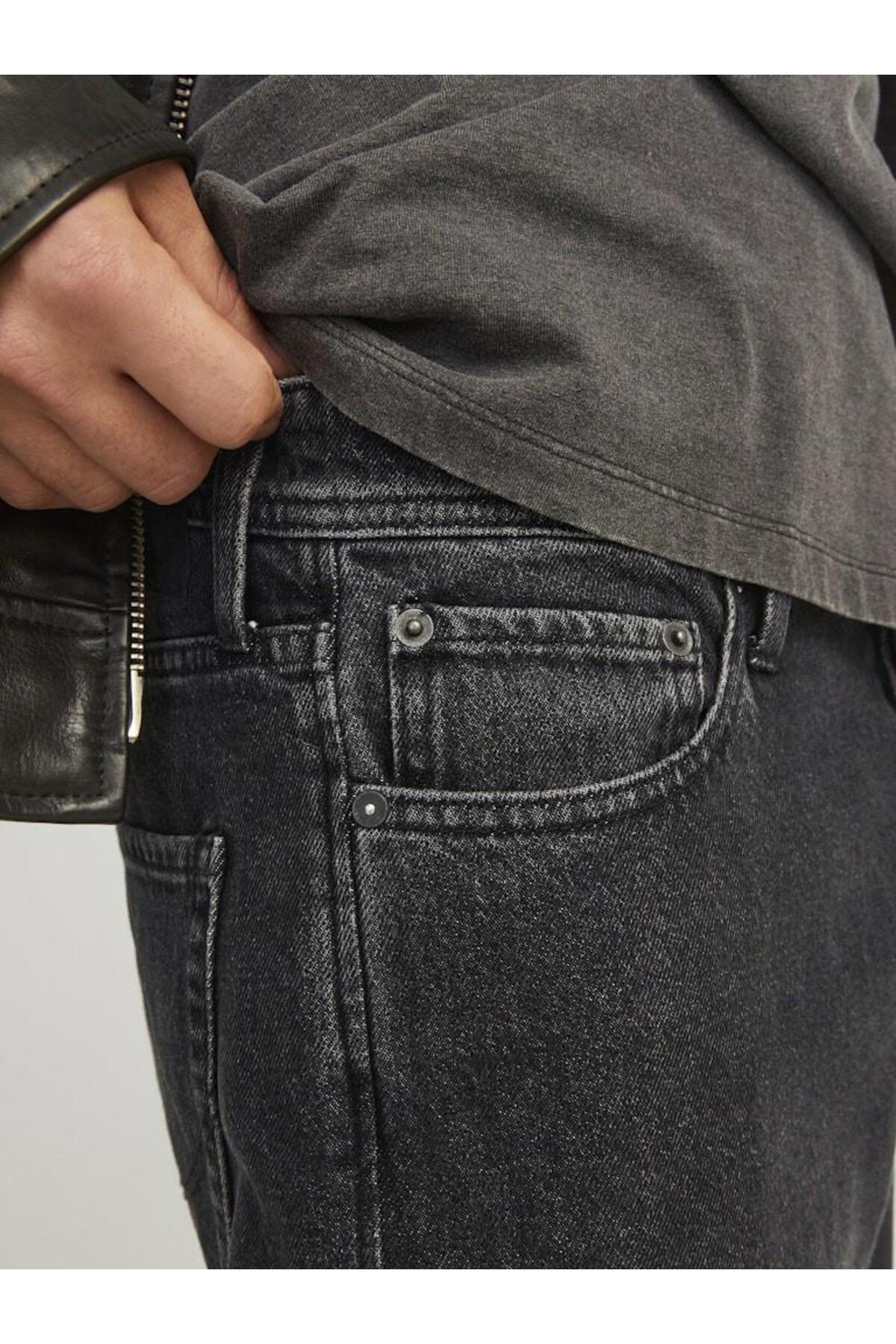 شلوار جین مردانه راسته فاق نرمال | جک اند جونز Jack & Jones 12252764 - تصویر 8