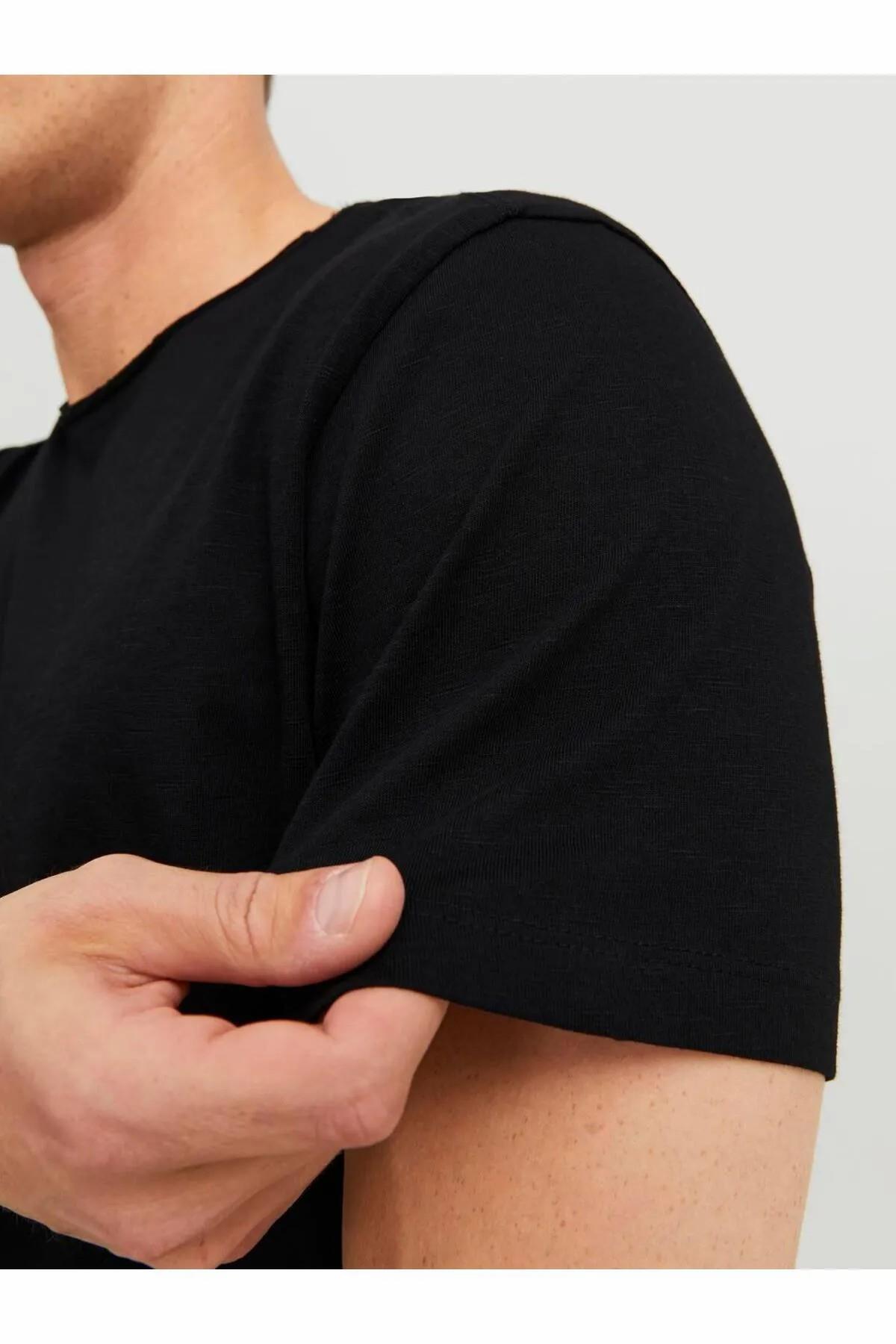 تیشرت مردانه راسته آستین کوتاه | جک اند جونز Jack & Jones 12182498 - تصویر 6