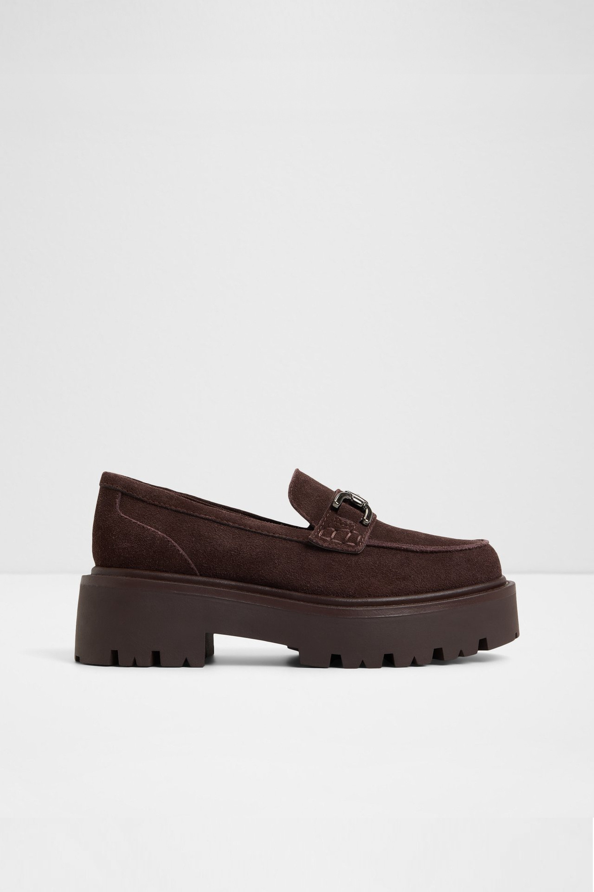 Aldo ONEAMETH - Kadın Kahverengi Hakiki Süet Slip-On Loafer