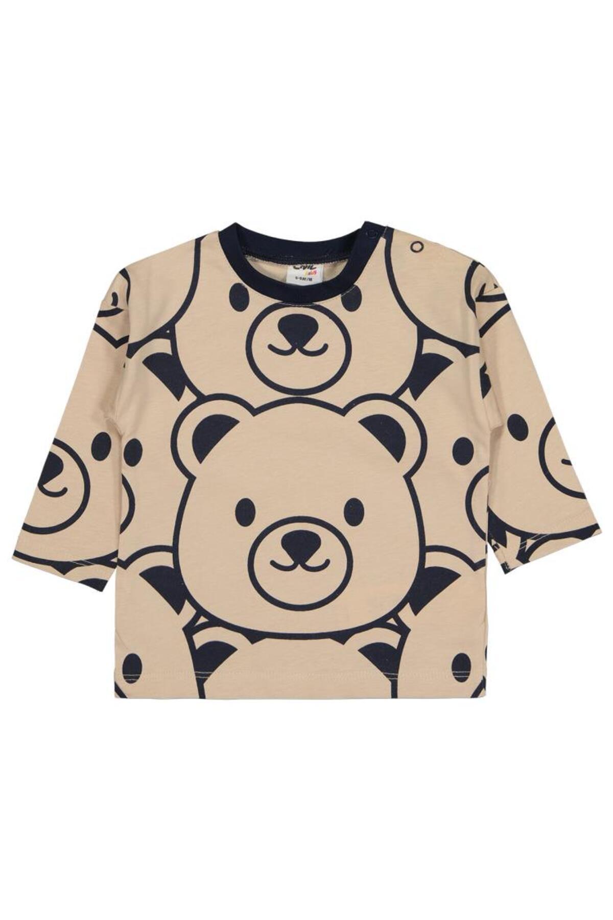 سیویل بیبی سویشرت طرح خرس تدی برای ۶ تا ۱۸ ماه - سرمهای ۱۲ تا ۱۸ ماه سیویل بیبی سویشرت طرح خرس تدی برای ۶ تا ۱۸ ماه - سرمهای ۱۲ تا ۱۸ ماه