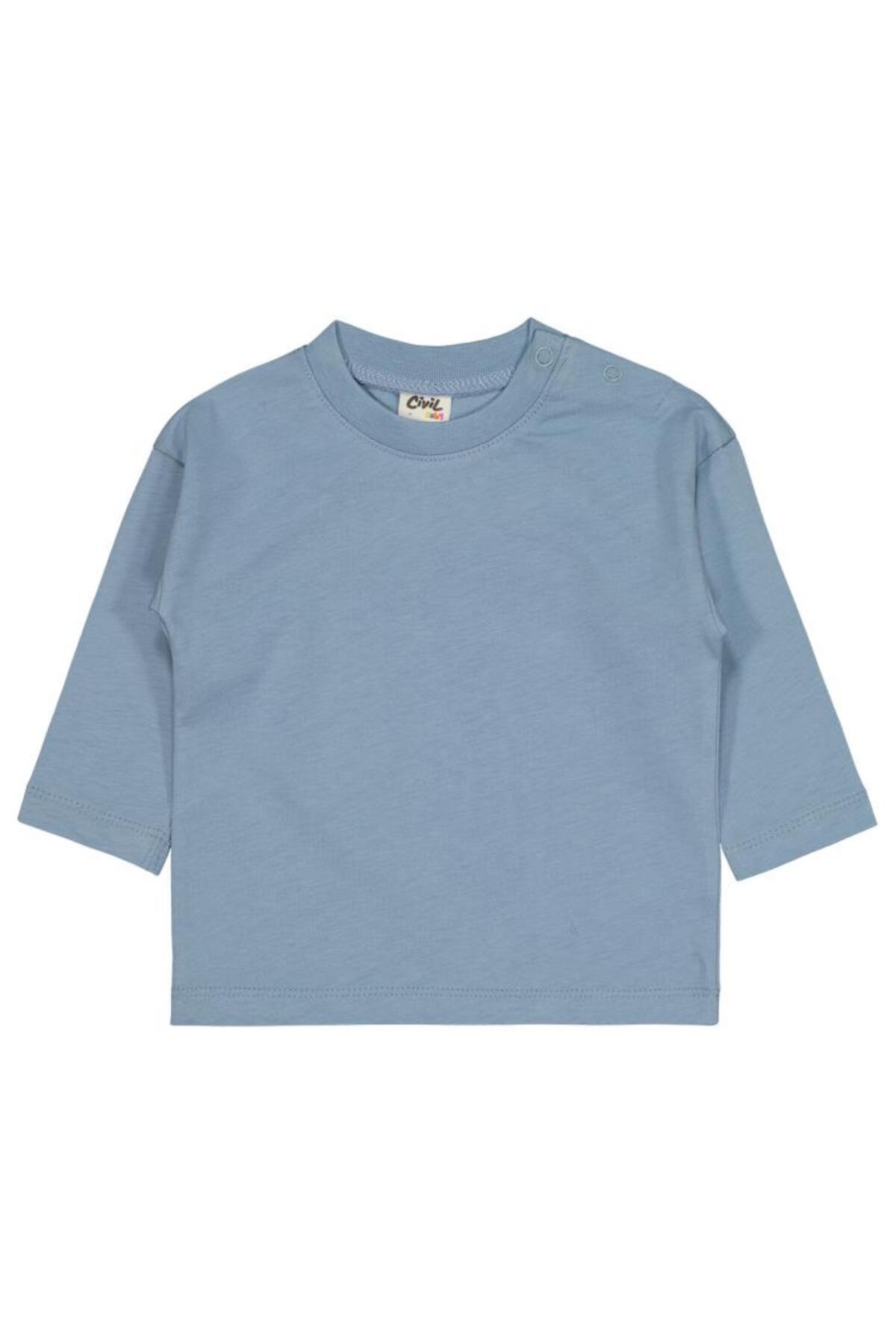 سیویل بیبی سویشرت ساده ۶-۱۸ ماه - آبی ۱۸-۲۴ ماه سیویل بیبی سویشرت ساده ۶-۱۸ ماه - آبی ۱۸-۲۴ ماه