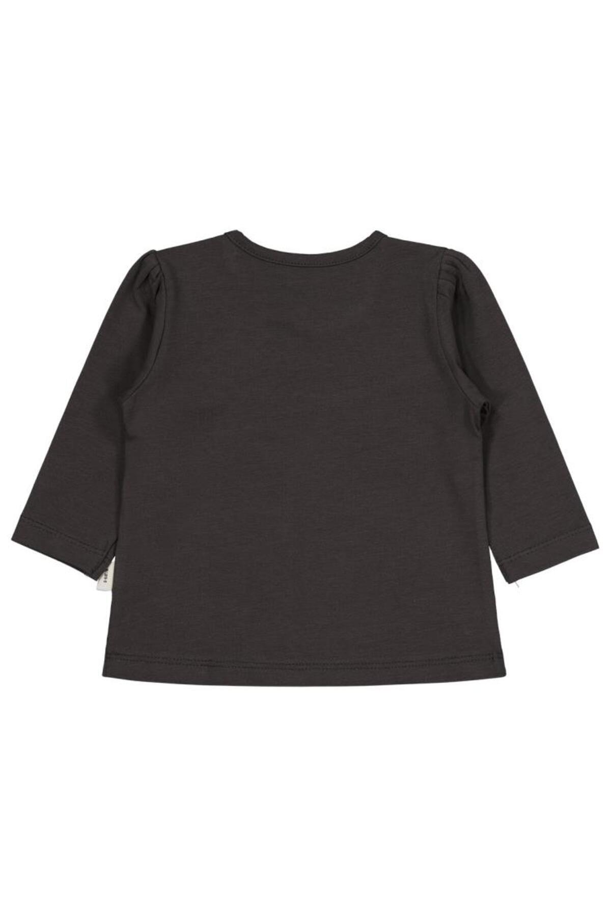 سیویل بیبی تی شرت نخی گلدوزی شده طرح نخل مناسب برای ۶-۱۸ ماه - زرد، ۱۲-۱۸ ماه